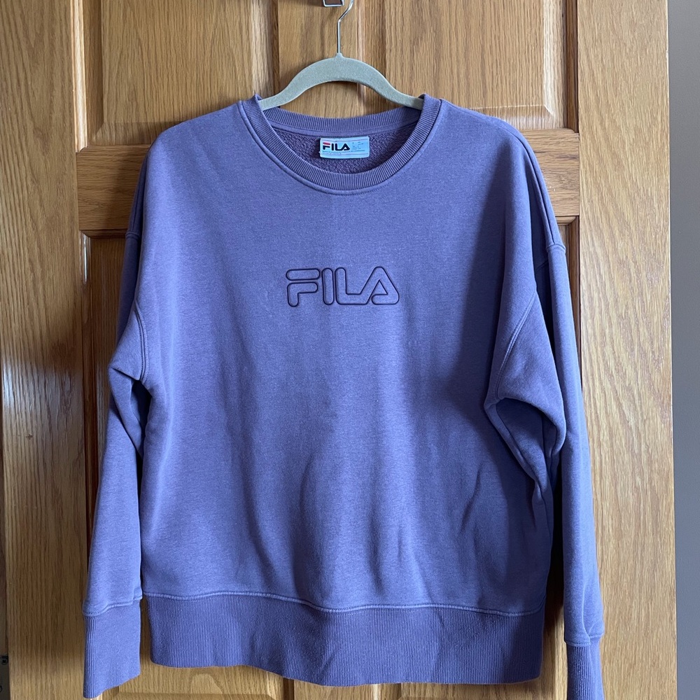 Fila Lavender Crewneck Sweatshirt